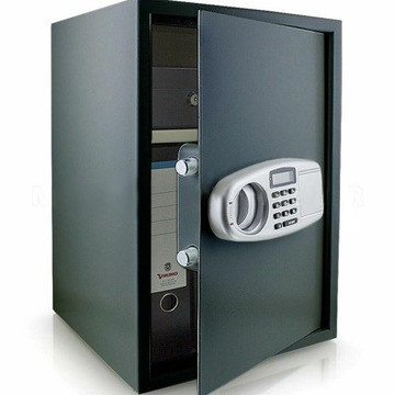 SEJF DOMOWY BIUROWY ELEKTRONICZNY CZARNY NA SZYFR