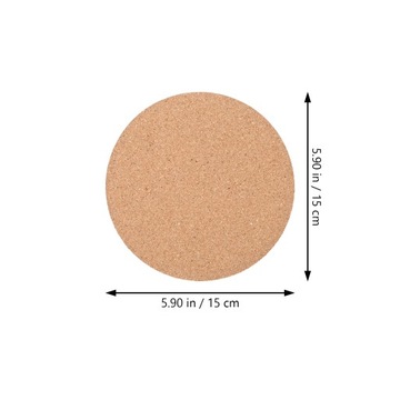 НАСТОЛЬНЫЕ ПОДНОСКИ ПРОБКОВАЯ ПОДКЛАДКА ДЛЯ ЦВЕТОЧНОЙ ПОДКЛАДКИ ДЛЯ ЦВЕТОЧНОГО ГОРШКА