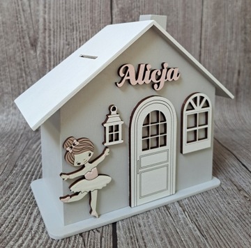 Деревянный, большой поросший берег XXL, с названием отличного подарка