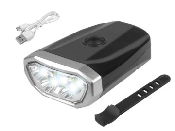 Лампа передня 5-LED COB 800 лм BL-Q05-5 акумуляторний. USB