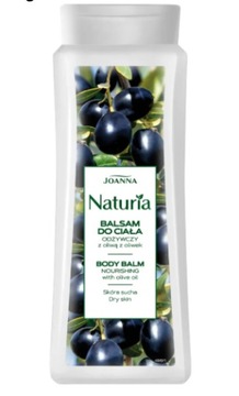 Joanna Naturia balsam do ciała z oliwą z oliwek odżywczy skóra sucha 500 g