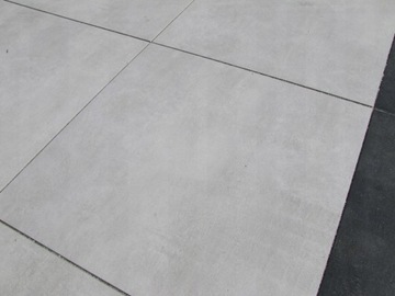 ГРЭС Архитектурный бетонный белый пол для террасы