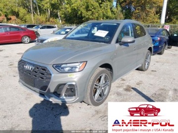 Audi Q5 II 2023 Audi Q5 Premium TFSI E SLine Quattro S Tronic, 2.0L R4 307KM, od ubezpiecz