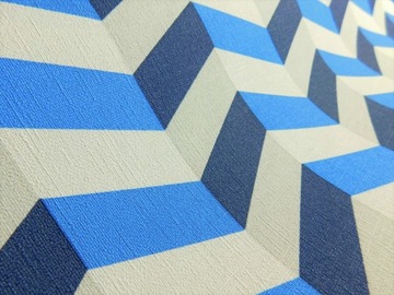 ЗИГЗАГ ОБОИ, МОЮЩИЕСЯ, НЕПОЛЕВЫЕ ОБОИ, 3D-эффект