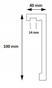 НАКЛАДКА ДЛЯ КАРДИНА ПОД LED DECO MARDOM 2м