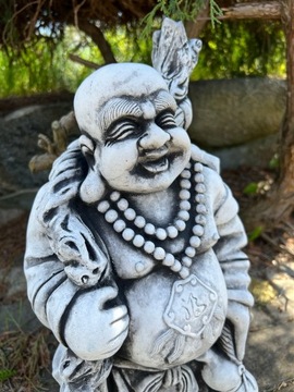 Figurka Ogrodowa Śmiejący się Budda Wystrój Wnętrz