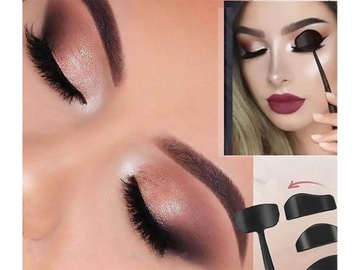 НАБОР СИЛИКОНОВЫХ ШАБЛОНОВ ДЛЯ ОКРАШИВАНИЯ ВЕК