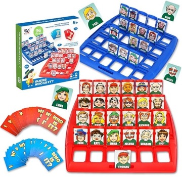 GRA TOWARZYSKA RODZINNA PLANSZOWA ZGADNIJ KTO