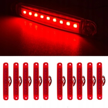 9LED Lights габаритные фонари 12В 24В 10 шт.