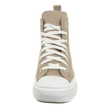 Buty Trampki na Platformie Damskie Converse CTAS Move Hi Wonder Beżowe