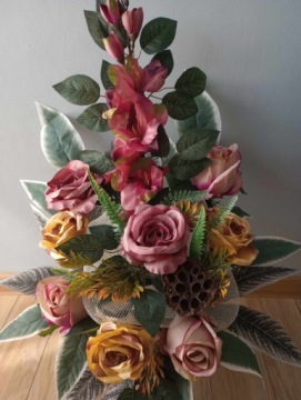 Ваза-вкладыш BUNCH для могильного банта кладбищенская