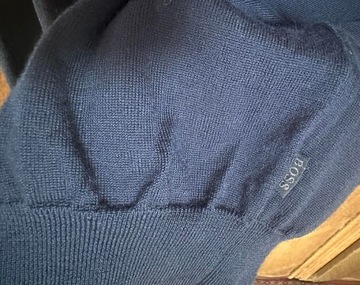 Hugo Boss sweter merino wełna rozm. XL