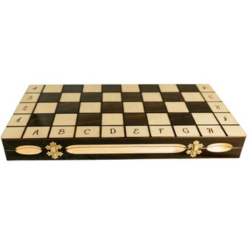 БОЛЬШИЕ ДЕРЕВЯННЫЕ ШАХМАТЫ С ЗЕЛЕНОЙ ВСТАВКОЙ, 44см, ТРАДИЦИОННЫЕ, ПОЛЬСКИЙ ПРОИЗВОДИТЕЛЬ