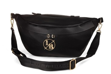 НАСТЕННАЯ СУМКА ЖЕНСКАЯ, ЧЕРНАЯ LAURA BIAGGI