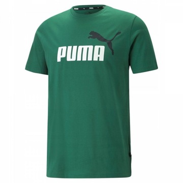 Puma t-shirt męski Essentials+ 2 Col Logo Tee S