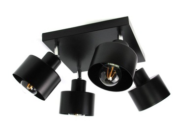 Lampa AZP4 plafon 4xE27 żyrandol sufitowy KOLORY