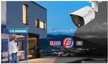 IP-КАМЕРА DAHUA IPC-HDW2449TM-S-IL-0280B-ЧЕРНАЯ