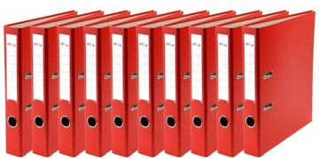 10 x ОФИСНАЯ ПЕРЕПИСЬ A4 50 ММ С КРЕПЛЕНИЯМИ Красный