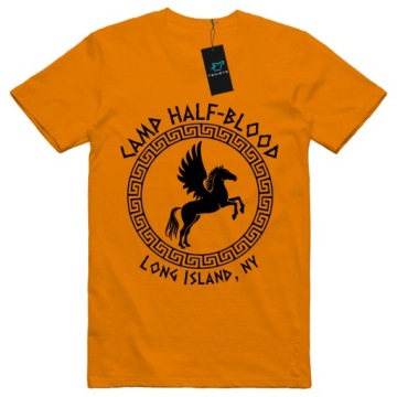 KOSZULKA MĘSKA CAMP HALF BLOOD LONG ISLAND NY PERCY JACKSON PREZENT S
