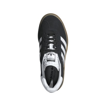 Buty damskie trampki adidas Gazelle Bold IE0876 zamszowe czarne 36 2/3