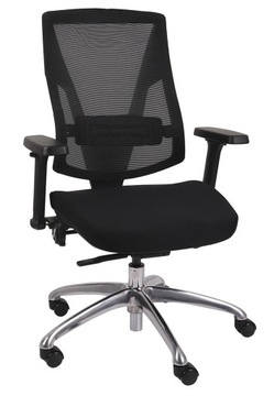 Fotel Biurowy GROSPOL Futura 3S Plus TM01 Czarny