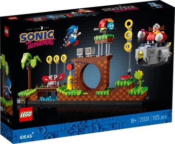 LEGO IDEAS 21331 Sonic the Hedgehog Strefa Zielone