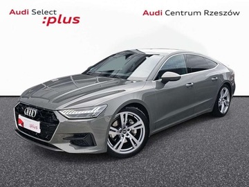 Audi A7 C8 Sportback Facelifting 2.0 45 TFSI 265KM 2024 Audi A7 Sportback BO, kamery 360, hak, wentylacja foteli, matrixy, aktywny