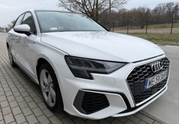 Audi A3 8Y 2022 Audi A3 Sportback salon PL FV VAT 23 S Line panorama 1.5 Hybryda, zdjęcie 10