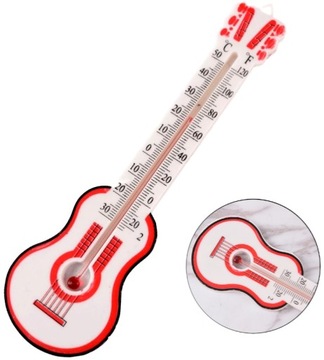 TERMOMETR DO WEWNĄTRZ, POKOJOWY ZAWIESZANY GITARA