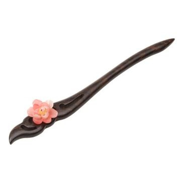 Vintage Chopstick Hair Stick Pin Wood
