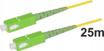 Patchcord SC/APC-SC/APC SM sx 2.0mm G657A1 25m