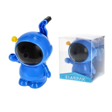 TEMPERÓWKA NA KORBKĘ Z POJEMNIKIEM kosmonauta