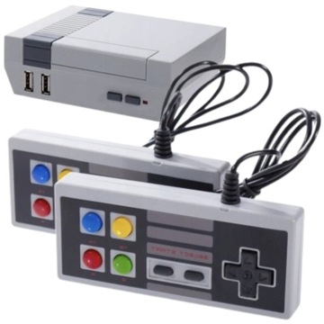 KONSOLA RETRO 620 GRY PREZENT DLA DZIECKA KONSOLA MARIO GRA PEGASUS 2 PADY