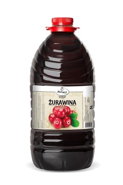 SYROP ŻURAWINA 5l HERBAPOL