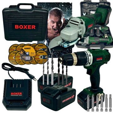 SZLIFIERKA WKRĘTARKA WALIZKA DEWALT AKU 2x24V 5Ah AKUMULATOR LEKKA ZESTAW