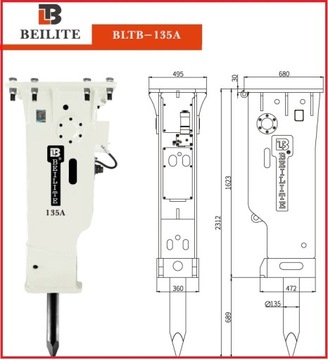 młot hydrauliczny BEILITE BLTB-135
