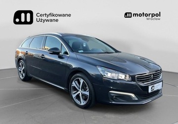 Peugeot 508 I SW Facelifting 2.0 BlueHDi 150KM 2016 Peugeot 508 Allure, Nowy rozrzad, GPS, Tempomat, Kamera cofania,Podgrzewan, zdjęcie 12