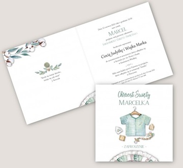 Крещение и Первый День Рождения 2в1 - полная персонализация ZCC11