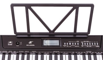 Keyboard Organy Pianino Podświetlane klawisze NAUKA GRY + STATYW + NAKLEJKI