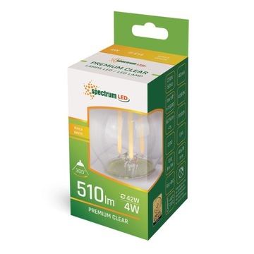 ŻARÓWKA LED KULKA 4W COG WOJ+14334