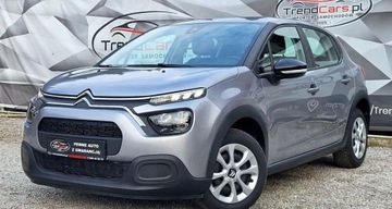 Citroen C3 III Hatchback Facelifting 1.2 PureTech 83KM 2021 Citroen C3 1.2 82 KM bezwypadkowy Gwarancja Serwisowany 1.2 Benzyna 83KM, zdjęcie 10