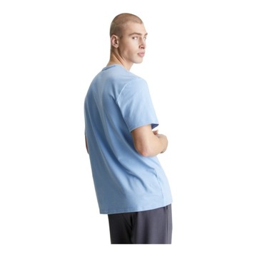 CALVIN KLEIN KOSZULKA MĘSKA T-SHIRT S/S CREW NECK NIEBIESKA r.M