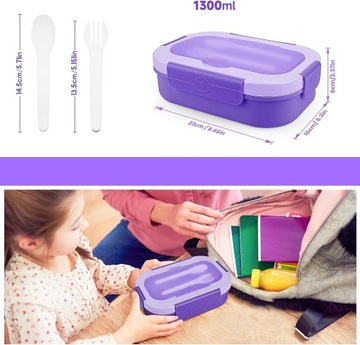 ЛАНЧБОК С ОТДЕЛЕНИЯМИ ДЛЯ ВЗРОСЛЫХ И ДЕТЕЙ ДЛЯ СВЧ-ПЕЧИ