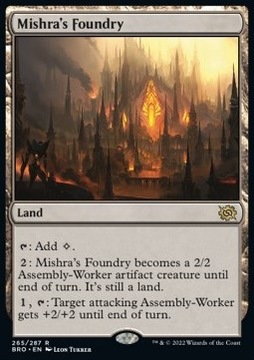 Karta Magic: The Gathering Mishra's Foundry WIZARDS OF THE COAST