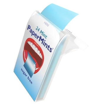 PaperMints odświeżające miętowe listki 24 sztuki ŚWIEŻY ODDECH