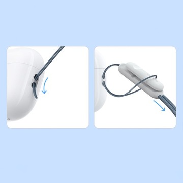 BASEUS LANDY ДЛЯ ТЕЛЕФОНА, НАУШНИКОВ, АЭРОПОДОВ, ПОДВЕСКИ НА ШЕЮ STRONG, СЕРЫЙ