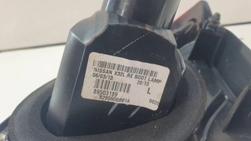 NISSAN QASHQAI 1 I FACELIFT J10 09-13 LEVÝ SVĚTLO ZADNÍ W KRYT $