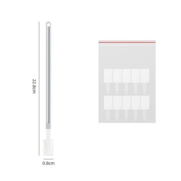 Jednorazowa szczotka do czyszczenia szczelin w rowkach drzwi okiennych Skruber do głębokich szczegółów