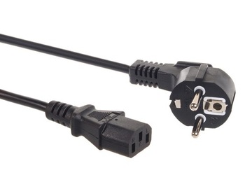 Kabel zasilający Maclean 3 pin wtyk EU 3m MCTV-692