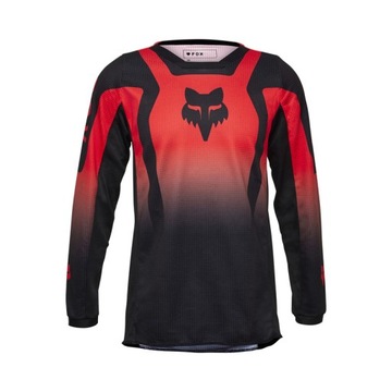 Bluza cross ENDURO FOX 180 JUNIOR Lean Black/RED YL